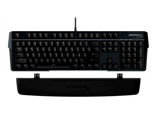 Клавиатура HyperX, Alloy MKW100, HKBM1-R-RU/G, 4P5E1AX#ACB, Игровая, Механическая, HyperX Red switch