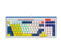 Клавиатура Bloody B950 Blue,  игровая,  механическая,  USB,  подсветка RGB,  Анг, Рус,  Blue