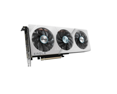 Видео карта GigaByte, Nvidia GeForce RTX4060 EAGLE OC ICE, 8 Gb, 128 bit, GDDR6, GV-N4060EAGLEOC ICE