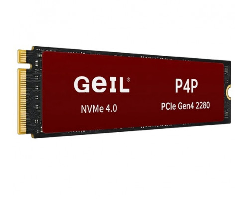 Винчестер SSD GEIL, 2000 Gb, P4PWK23C2TBA P4P M.2 2280 PCI-E R7200MB/s W6000MB/s