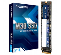 Винчестер SSD Gigabyte,  512Gb,  NVMe M2,  R3500 Mb, s,  W2600 Mb, s,  GP-GM30512G-G