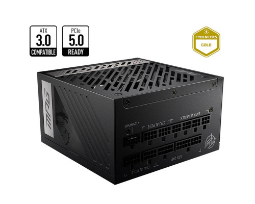 Блок питания MSI, MPG A850G, 850W, ATX, APFC PLUS GOLD, 20+4 pin, 2x 4+4 pin, 8*Sata, 4*Molex, 6*PCI