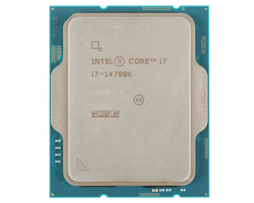 Процессор Intel Core i7-14700K, 3.4 Ghz, S-1700, L3 cache: 33 mb/Raptor Lake/20 ядер/28 потоков/253В