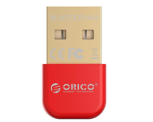 Адаптер ORICO BTA-403-RD, Bluetooth 4.0 Nano USB-адаптер, красный
