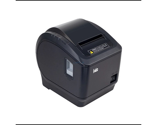 Принтер чековый XPrinter XP-K260L, USB+Serial+LAN, ширина печати 80 мм, чёрный
