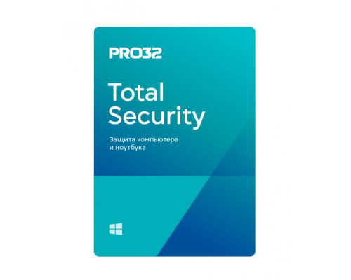 Антивирус PRO32 Total Security, лицензия на 1 год 1ПК (PRO32-PTS-NS(BOX)-1-1 KZ), BOX