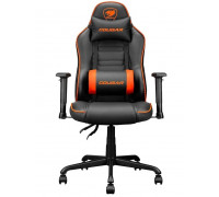 Игровое компьютерное кресло Cougar Fusion S Orange,  Искусственная кожа PU AIR,  120 кг,  55*52*116 (12