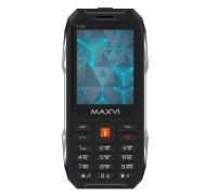 Сотовый телефон Maxvi T101 Black 2.8 TFT,  2 SIM,  microSD память,  SMS,  MP3,  MP4,  0.3Mpx,  FM-радио,  GS