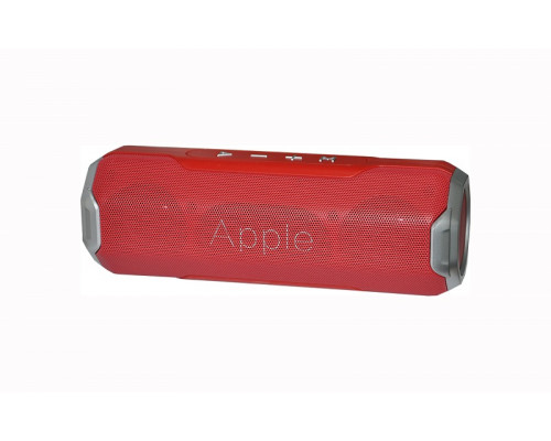 Колонка портативная Soloda S218, Apple Design, Portable Wireless Speaker, Bluetooth, Red