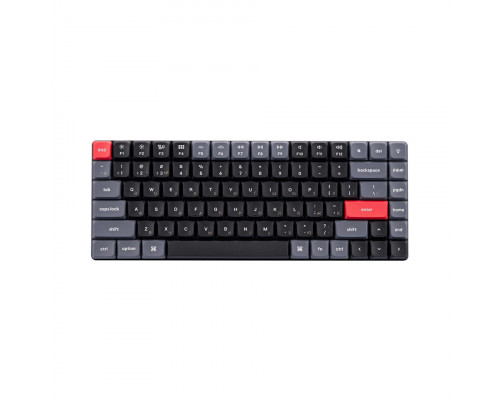 Клавиатура Keychron K3 Pro,  K3P-B1,  84 клавиш,  75% Layout,  Механическая,  Gateron low profile Red,  RG