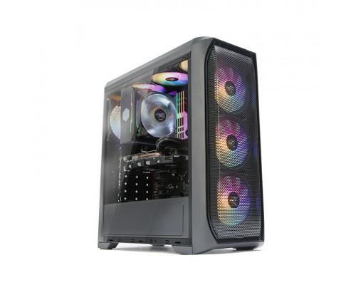 Корпус Zalman N5 MF,  ATX,  Mid Tower,  ATX ,  mATX ,  Mini-ITX,  USB 3.0*1, 2.0*2,  Audio, Mic,  Кулер 4*12см