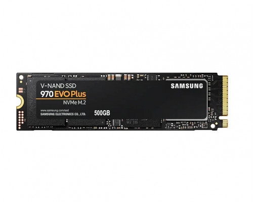 Винчестер SSD Samsung, 500 Gb, 970 EVO Plus NVMe M.2 MZ-V7S500BW, R3500MB/s W3200MB/s,