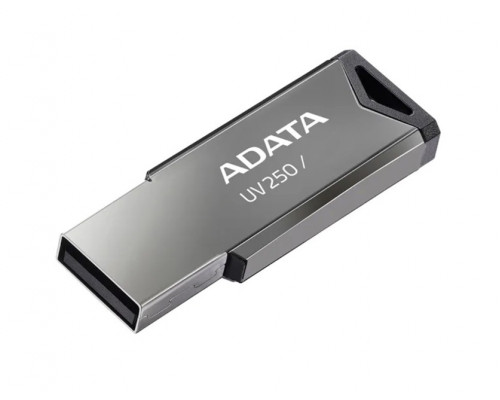 Уст-во хранения данных ADATA UV250, 32GB, USB 2.0, AUV250-32G-RBK, серебристый