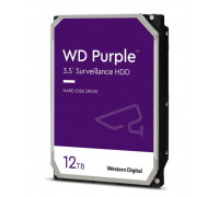 Винчестер Western Digital,  12 Tb,  WD121PURX-78 Purple,  256 Mb,  SATA 6Gb, s,  7200rpm,  3.5"