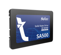 Винчестер SSD Netac,  512 Gb,  SA500 NT01SA500-512-S3X,  SATA 3.0,  R520Mb, s,  W450MB, s,  2.5"