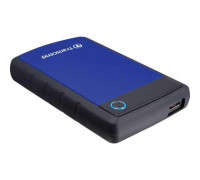Внешний жесткий диск Transcend, StoreJet TS1TSJ25H3B, 1 Tb, USB 3.0, Синий