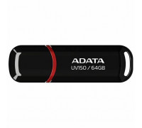 Уст-во хранения данных ADATA UV150,  64GB,  100 MB, s,  USB 3.2,  AUV150-64G-RBK,  чёрный
