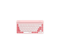 Клавиатура A4 Tech FBK30 Fstyler Raspberry,  беспроводная Bluetooth, 2, 4G,  Анг, Рус,  розовый-красный