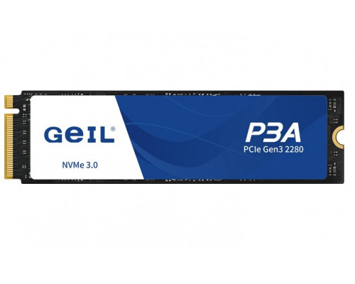 Винчестер SSD GEIL, 250 Gb, P3AWK16M250A P3A M.2 2280 PCIe3.0 NVMe R1500MB/s W1200MB/s