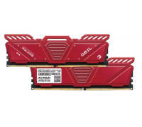 Оперативная память GEIL 32 Gb kit (16Gbx2),  DDR5,  Polaris GOR532GB5200C34ADC Red,  5200Mhz, PC5-41600