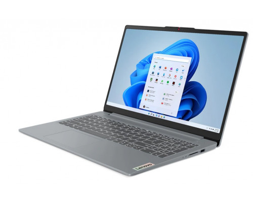 Ноутбук Lenovo, IdeaPad Slim 3 15AMN8, 82XQ00FFRK, 15.6" FHD IPS/AMD Ryzen 5 7520U 2.8GHz/8Gb/512Gb