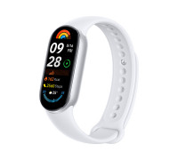 Фитнес браслет,  Xiaomi,  Mi Smart Band 9 Silver,  M2345B1 ,  BHR8340GL,  1.62" AMOLED,  Разрешение экрана