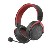 Наушники Bloody MR590 Sports Red,  беспроводные,  Bluetooth V5.3+2.4GHz,  Type-C,  микрофон съёмный с шу