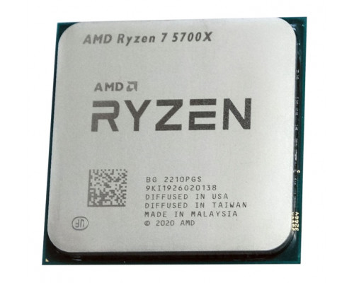 Процессор AMD Ryzen 7 5700X 3,4ГГц (4,6ГГц Turbo) 8-ядер 16 потоков, 4MB L2, 32 MB L3, 65W, AM4, OEM