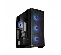 Корпус Zalman Z10 PLUS,  Mid Tower,  ATX ,  mATX ,  Mini-ITX,  2*USB 3.0,  1*USB Type-C,  HD Audio, Mic,  Кул