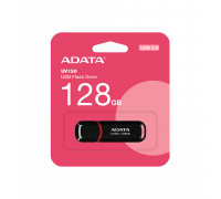 Уст-во хранения данных ADATA UV150,  128GB,  100 MB, s,  USB 3.2,  AUV150-128G-RBK,  чёрный