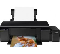 Принтер Epson, L805, USB 2.0, 120 лист,37 с, м (ч, б А4),Кол-во цветов 6, Прин 5760x1440 dpi, Черный