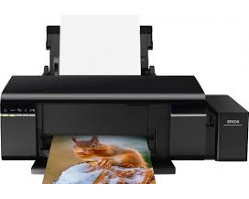 Принтер Epson,  L805,  USB 2.0,  120 лист, 37 с, м (ч, б А4), Кол-во цветов 6,  Прин 5760x1440 dpi,  Черный