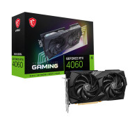 Видео карта MSI,  Nvidia GeForce RTX4060 GAMING 8G,  8GB, GDDR6,  128 bit,  RTX-4060-GAMING 8G,  HDMI, 3xDP