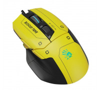 Мышь Bloody W70 Max Punk yellow,  Игровая,  10000 dpi,  USB,  Встроенная память 4М,  7 программируемых кл