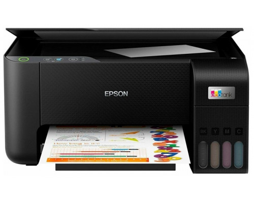 Принтер МФУ Epson,  L3210,  USB 2.0,  100 лист, 33 с, м (ч, б А4), Кол-во цветов 4,  Прин 5760 x 1440, скан 1
