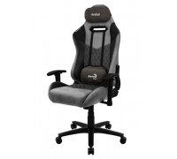 Игровое компьютерное кресло Aerocool DUKE Ash Black,  Искусственная кожа AeroSuede,  125 кг,  69*70*125