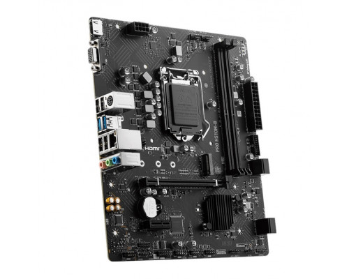 Мат. плата MSI H510M-B PRO, S-1200, Intel H510, 2xDDR4/4xSATA3/1xM.2/VGA/HDMI/1xPCI-E x16/1xPCI-E x1