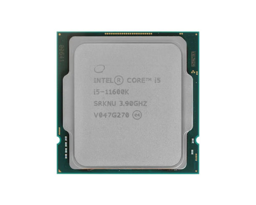Процессор Intel Core i5-11600K, 3.9 Ghz, S-1200, L3 cache: 12 mb/Rocket Lake/14nm/6 ядер/125Вт, OEM