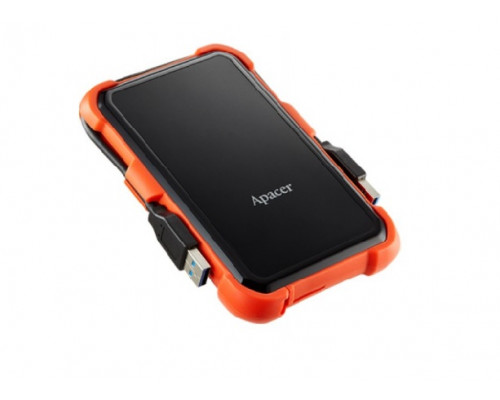 Внешний жесткий диск Apacer AC630 Shockproof, AP1TBAC630T-1, 1TB, USB 3.2, оранжевый