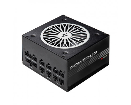 Блок питания Chieftec, PowerUp GPX-750FC, 750W, ATX, APFC, Gold, Modular, 20+4pin, 2*4+4pin, 9*Sata,