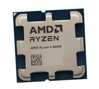 Процессор AMD Ryzen 5 8600G 4, 3Гц (5, 0ГГц Turbo) AM5,  4nm,  6, 12,  L2 6Mb,  L3 16Mb,  65W,  with Radeon™