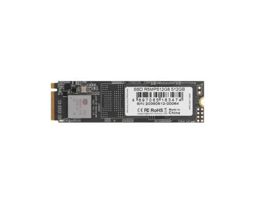 Винчестер SSD AMD Radeon,  512Gb,  NVMe M2,  R2013 Mb, s,  W1605 Mb, s,  R5MP512G8,  PCIe 3.0 x4