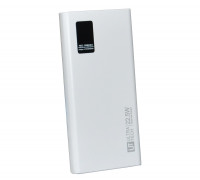 Портативное зарядное уст-во UltraTech UT-804,  10000mAh,  Индикатор заряда,  LED фонарик,  белый