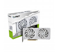Видео карта PALIT,  Nvidia GeForce RTX4070,  WHITE,  12Gb,  192bit,  GDDR6X,  3-DP,  HDMI