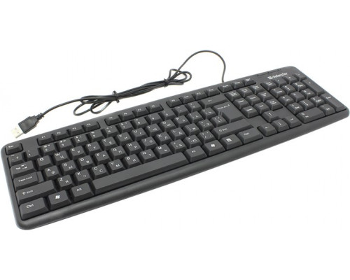 Клавиатура Defender, Element HB-520, USB, Анг, Рус, Каз, Черный