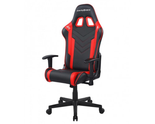 Игровое компьютерное кресло DX Racer GC/P132/NR, грузоподъемность 90 кг, Эко-кожа и винил PU,PVC, Ви