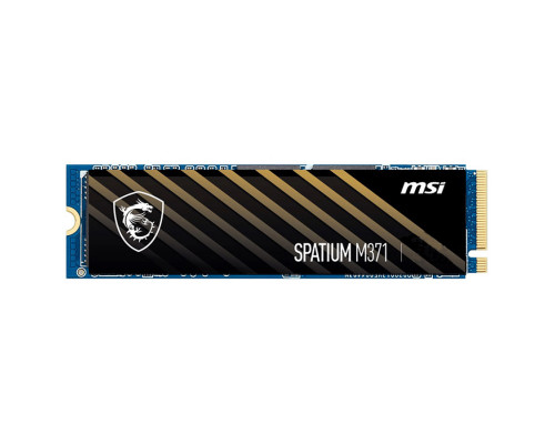 Винчестер SSD MSI, 500 Gb, M371 SPATIUM, M.2 PCIe NVMe, R1900Mb/s, W1000MB/s