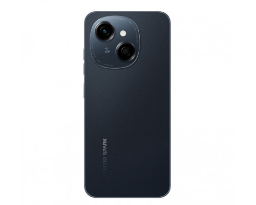 Смартфон Tecno SPARK Go 1 Black (KL4) 128+4 GB, 6.56" HD+ H, Аккумулятор 5000 мАч, 13MPx AF+ AI/8MPx