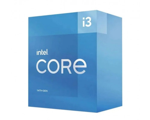 Процессор Intel Core i3-14100, 3.5Ghz, S-1700, L3 cache:12 mb/Raptor Lake/4 ядра/8 потоков/110Вт,BOX