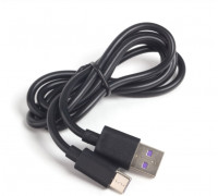 Интерфейсный кабель Awei CL-110T,  USB на Type-C,  5V,  5A,  1m,  Чёрный